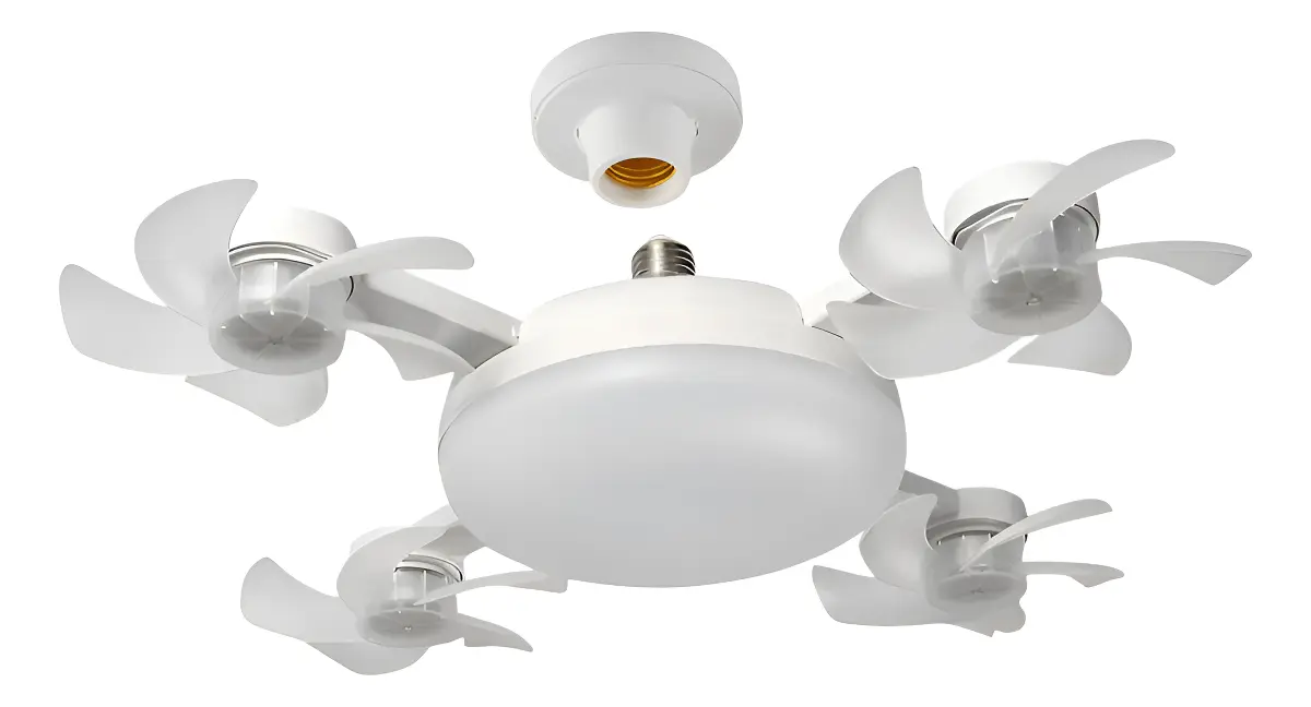 Ventilador con adaptacion a la luz